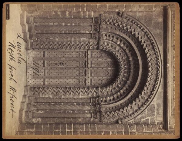 Francis Frith, Lincoln.  North Porch.  N. Front
