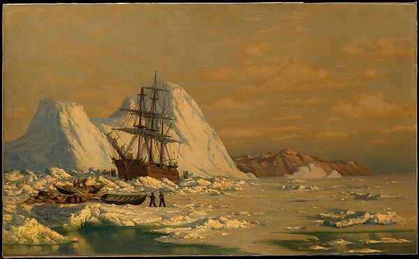 William Bradford, An Incident of Whaling