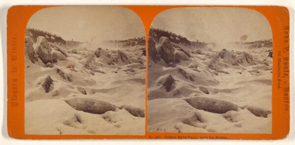 John P. Soule, Horse Shoe Fall, from Ice Bridge.