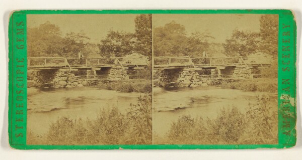 Edward and Henry T. Anthony & Co., Bridge over the Ramapo at Southfield, Erie Railway.