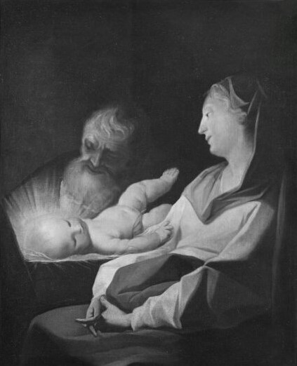 Andrea Pozzo, Maria with Child and St. Joseph
