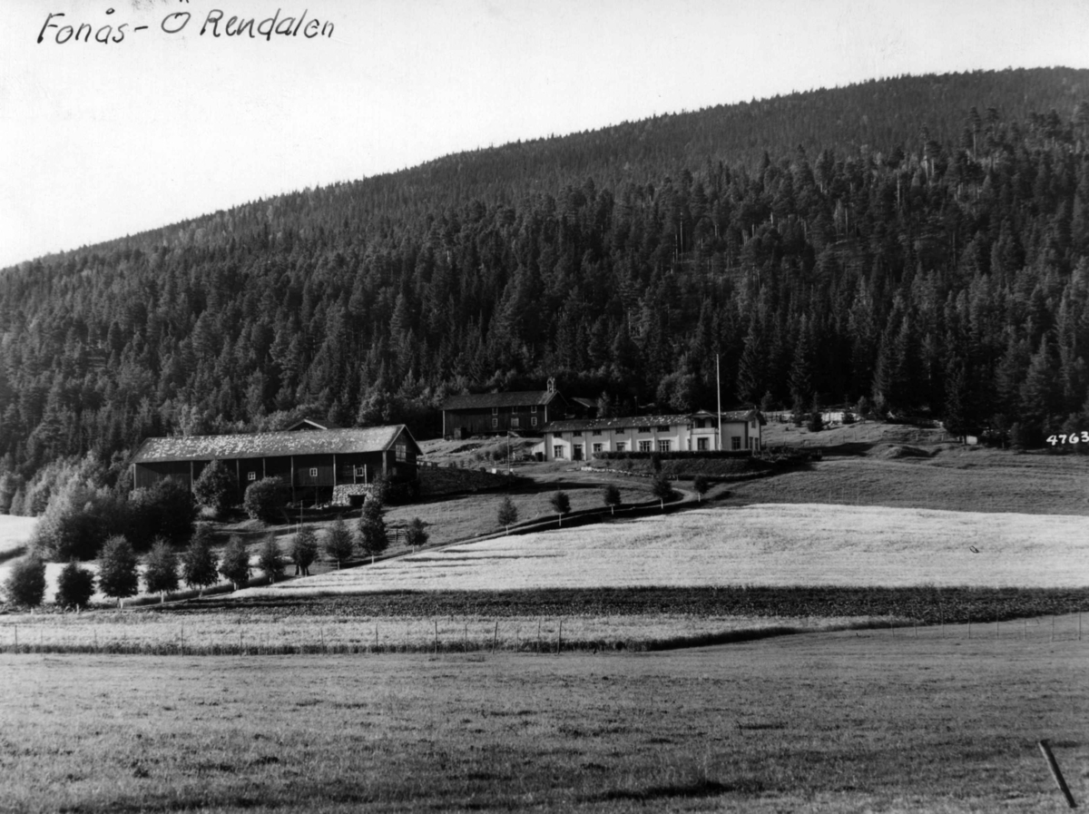 Anders Beer Wilse, Fonås gård i Øvre Rendalen.