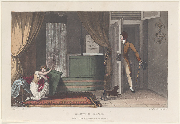 Thomas Rowlandson, Shower Bath