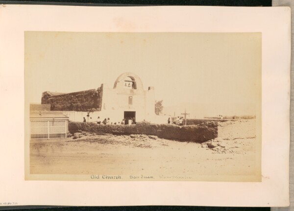 William Henry Jackson, Old Church. San Juan. New Mexico