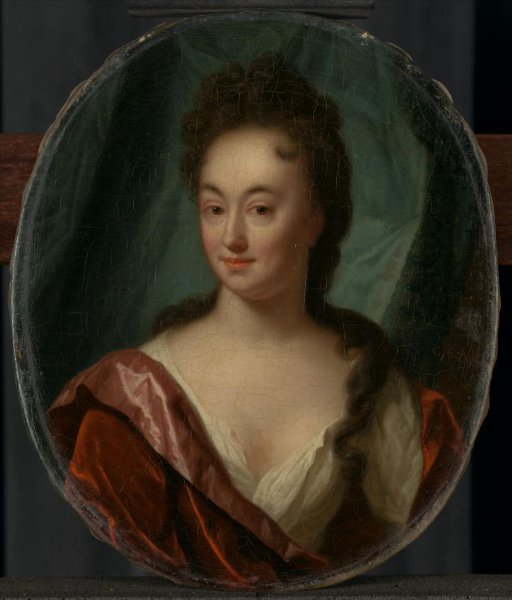 Godfried Schalcken, Portrait of Anna Maria Gool