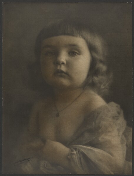 Louis Fleckenstein, [Portrait of a Child in Gauze]