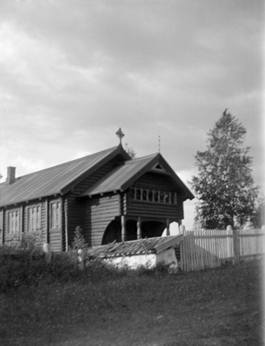Anno Domkirkeodden, EKSTR. , OTTESTAD GRAVKAPELL i Stange, GAVE FRA WEDEL JARLSBERG, BYGD CA. 1900, A. HALVORSEN.