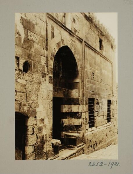 K.A.C. Creswell, Mausoleum of Sitt Tunshuq, Jerusalem