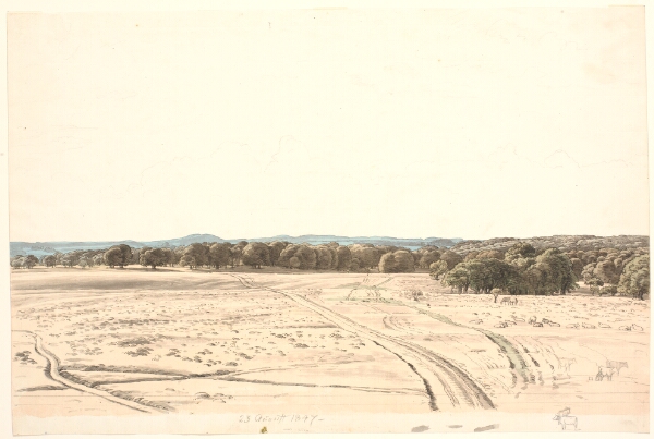 P.C. Skovgaard, Fra Eremitagesletten.