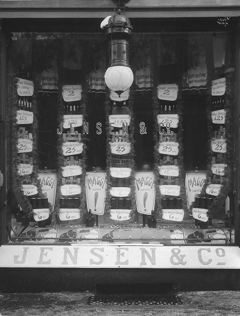 Anders Beer Wilse, Prot: Vindu P.M. Jensens Butik