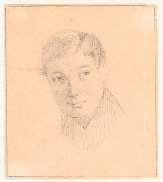 Wilhelm Marstrand, Portræt af Lorentz Ludvig Mozart Waagepetersen