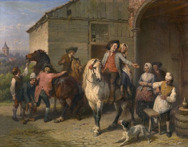 Jean Baptiste Madou, Horsemen at the Inn