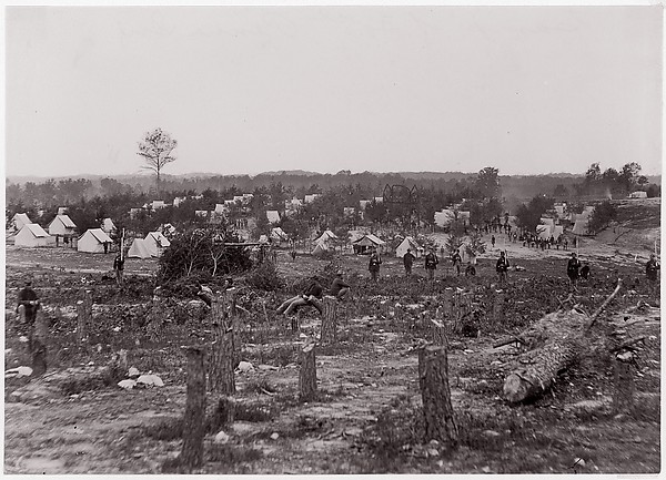 Unknown, [Tented Camp of 30th Pennsylvania Infantry]