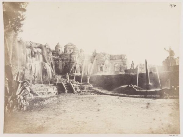 Parker, John Henry, Out of Rome - Tivoli, Water-works of the Villa d'Este, Tivoli, Italy