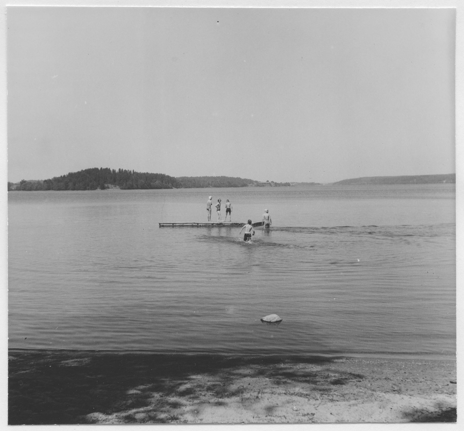 Mårten Sjöbeck, Kattnäs socken, badstrand