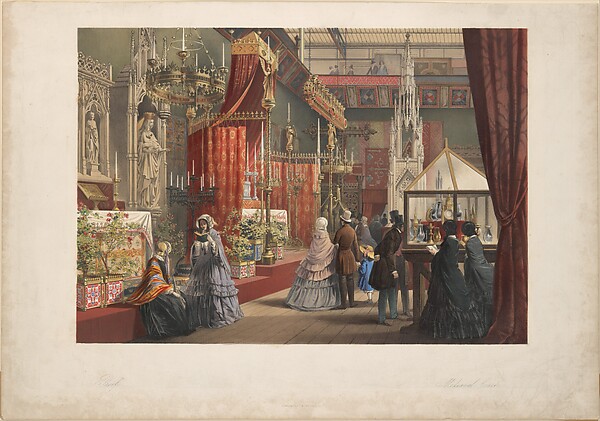 Joseph Nash, Mediaeval Court: The Great Exhibition of 1851