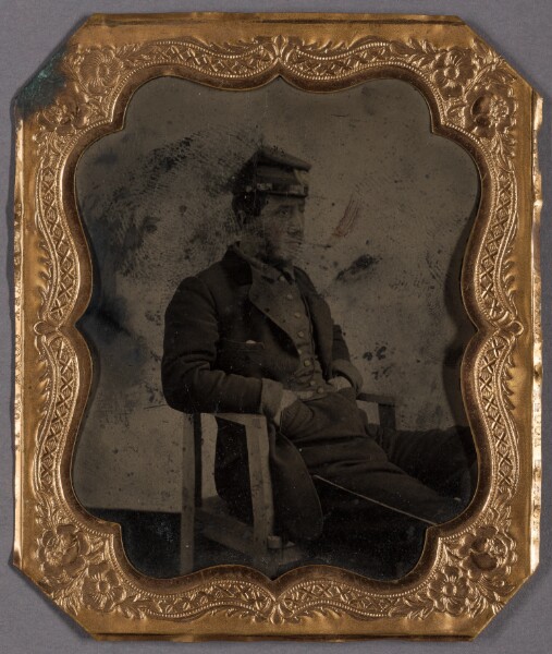 Unknown, [Portrait of Union Civil War Soldier] / [Portrait of Corporal Warren]