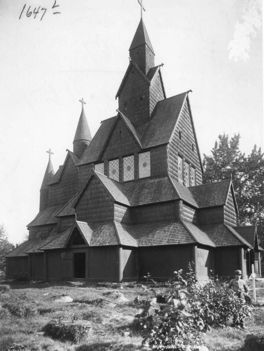 Axel Lindahl, Heddal stavkirke