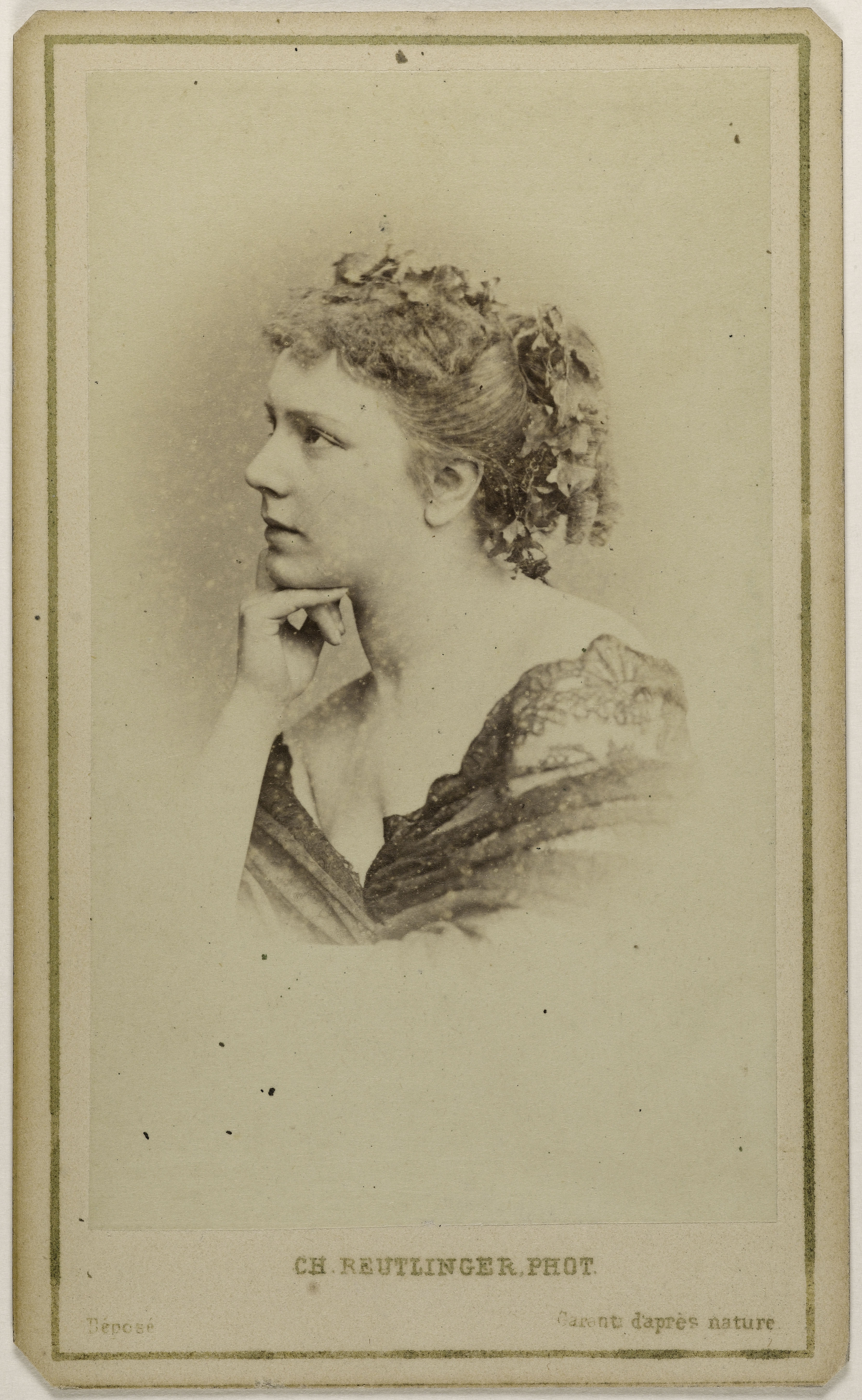 Charles Reutlinger, Portrait de Bellon ou Bellen, Elisa de, (actrice)