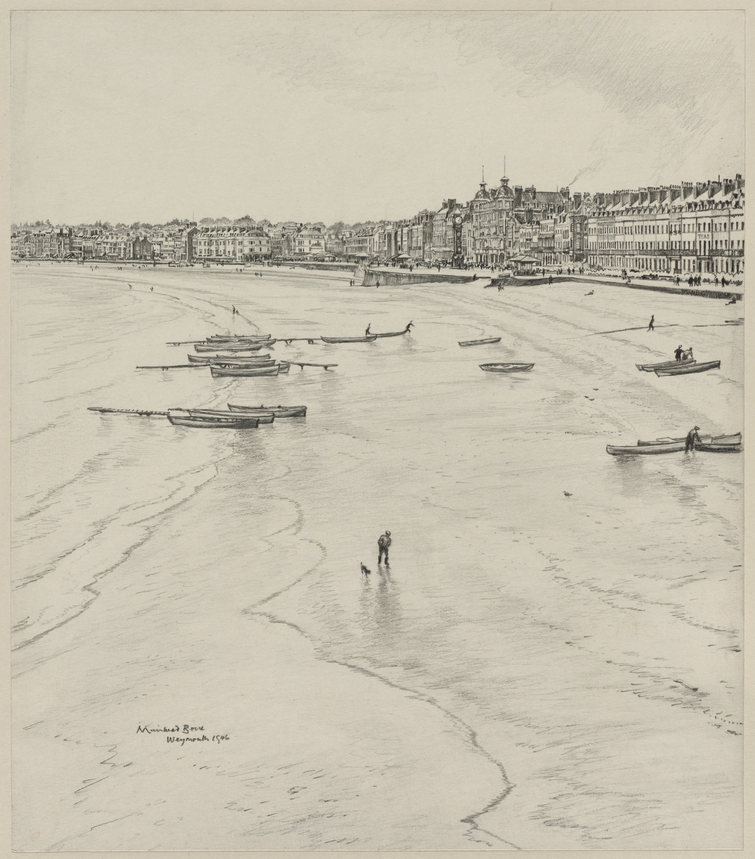 Muirhead Bone, Weymouth Bay, The Off Season
