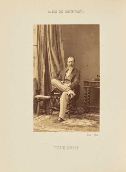 André Adolphe-Eugène Disdéri, Horace Vernet