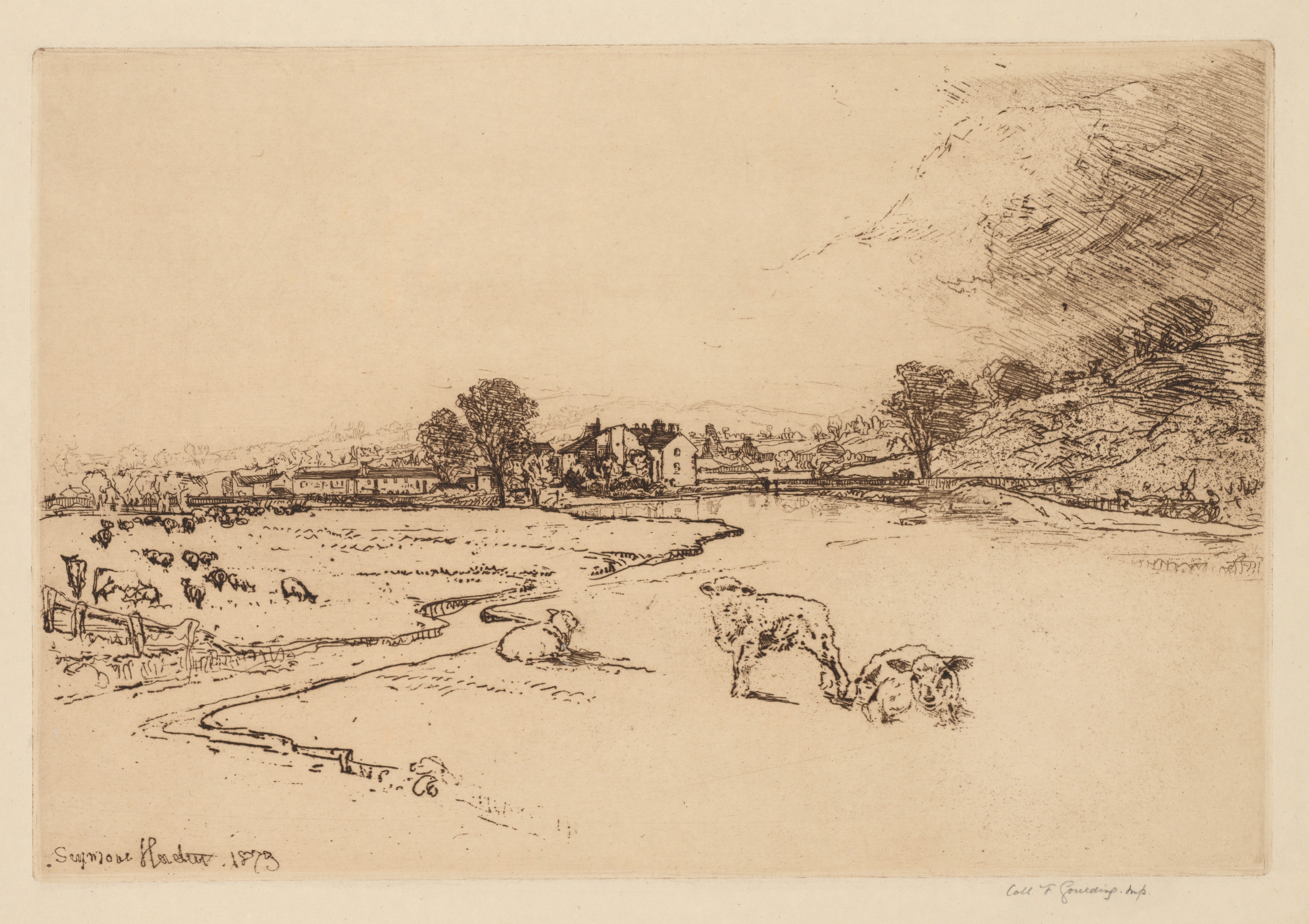 Francis Seymour Haden, Sawley Abbey