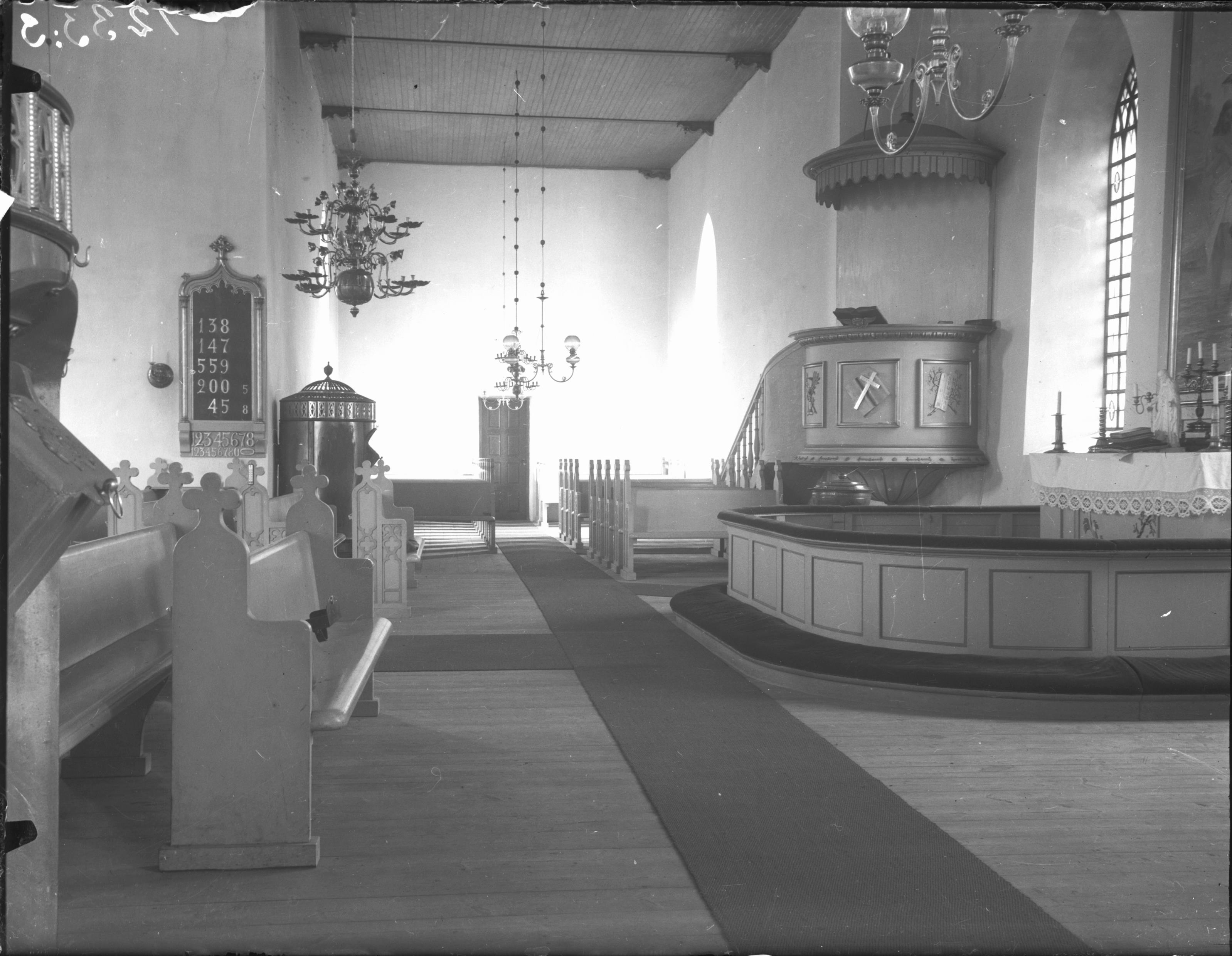 Bertil Berthelson, Höreda kyrka