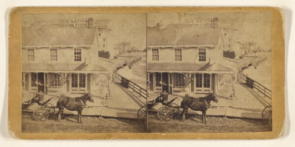 Edward and Henry T. Anthony & Co., The Rapids, rear of the Cataract House.