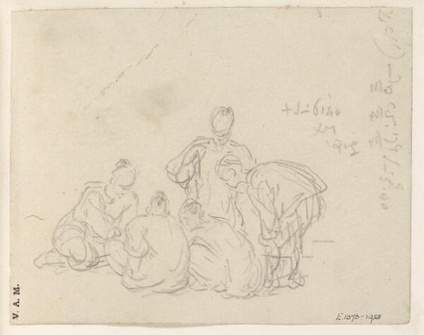 George Chinnery, A group of five Chinese figures