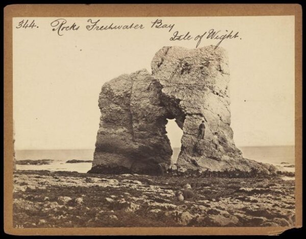 Francis Frith, Rocks Freshwater Bay.  Isle of Wight