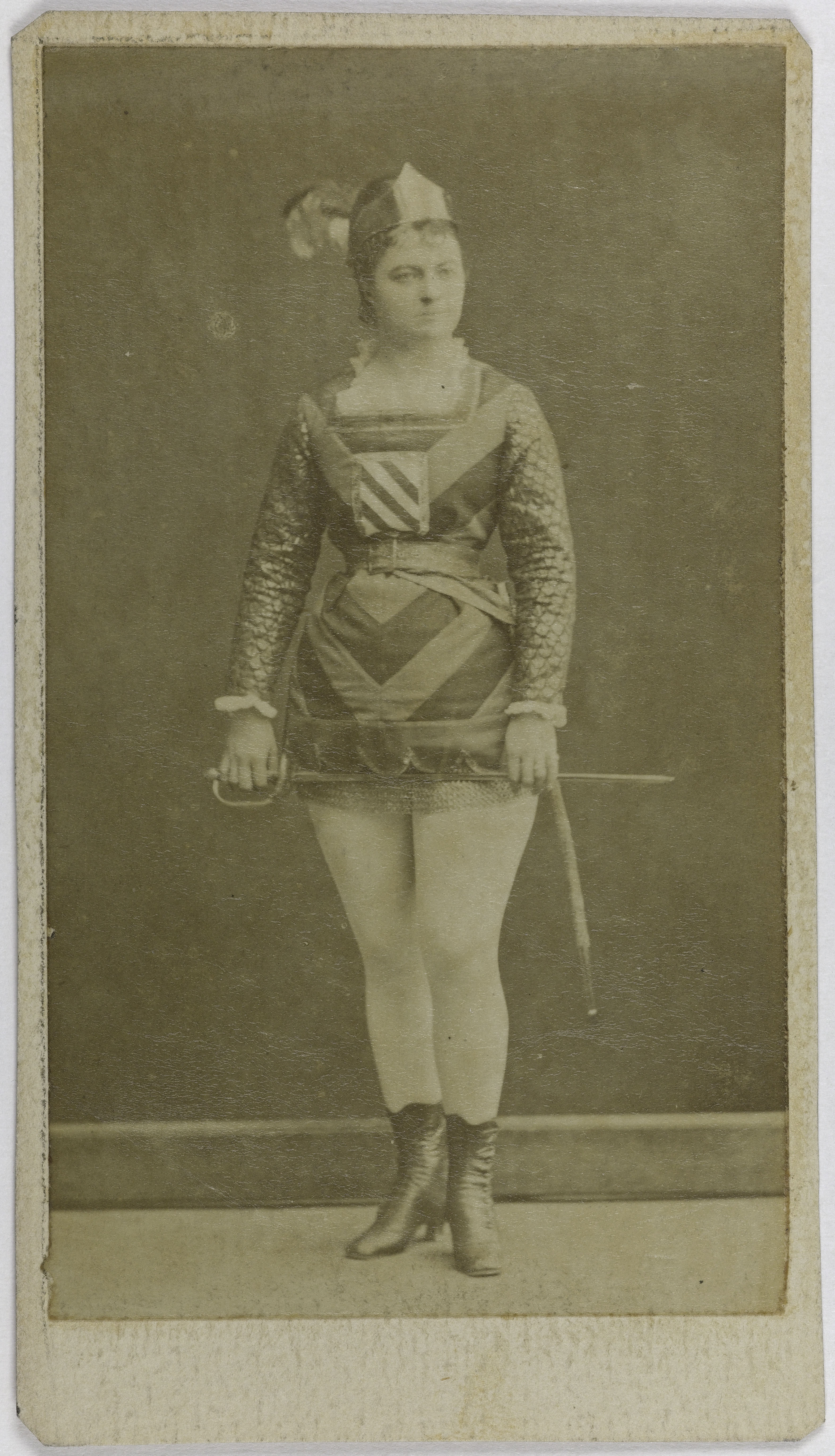 Anonyme, Portrait de Marie Pierson, (actrice)