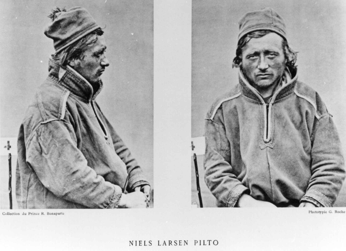 G. Roche, Roland Bonaparte sin samling. Portrett av Nikolaus Larsson Pilto. Inngår i Bonapartes sameportretter som nr. 4. Bonaparte