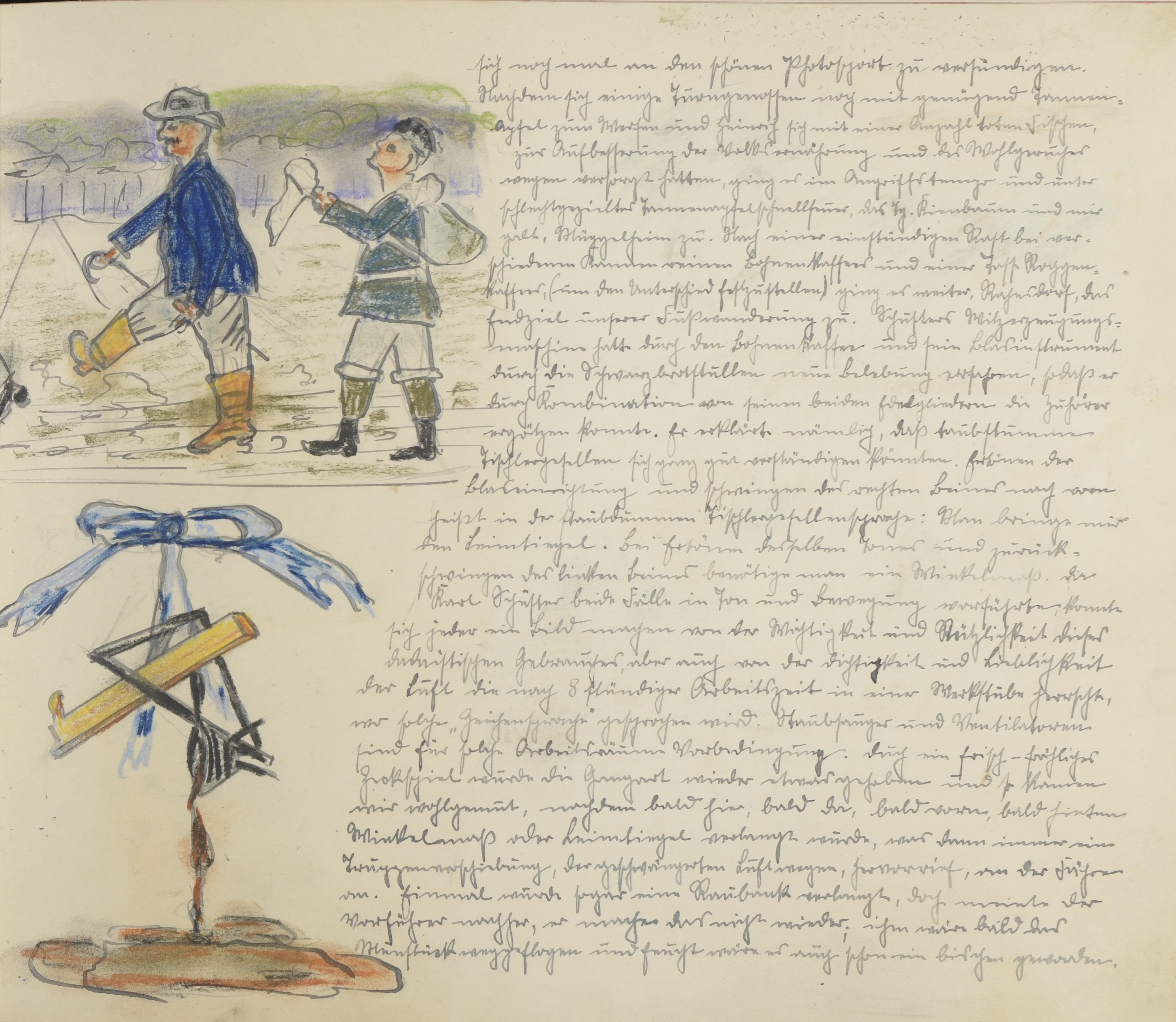 Unknown artist, Abtheilungs-Parthie 1924; S. 152