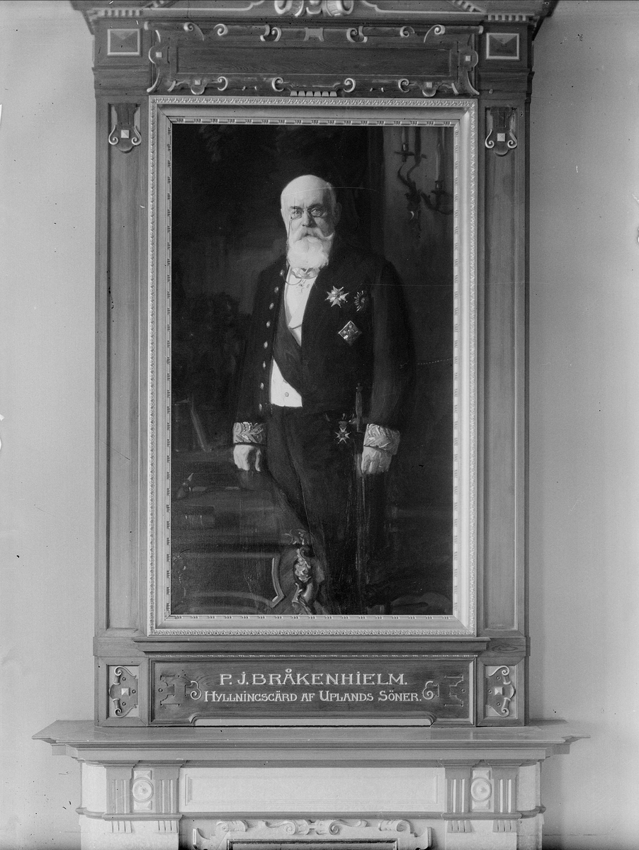 Gunnar Sundgren, Oljemålning - landshövding Per Johan Bråkenhielm, Uppsala
