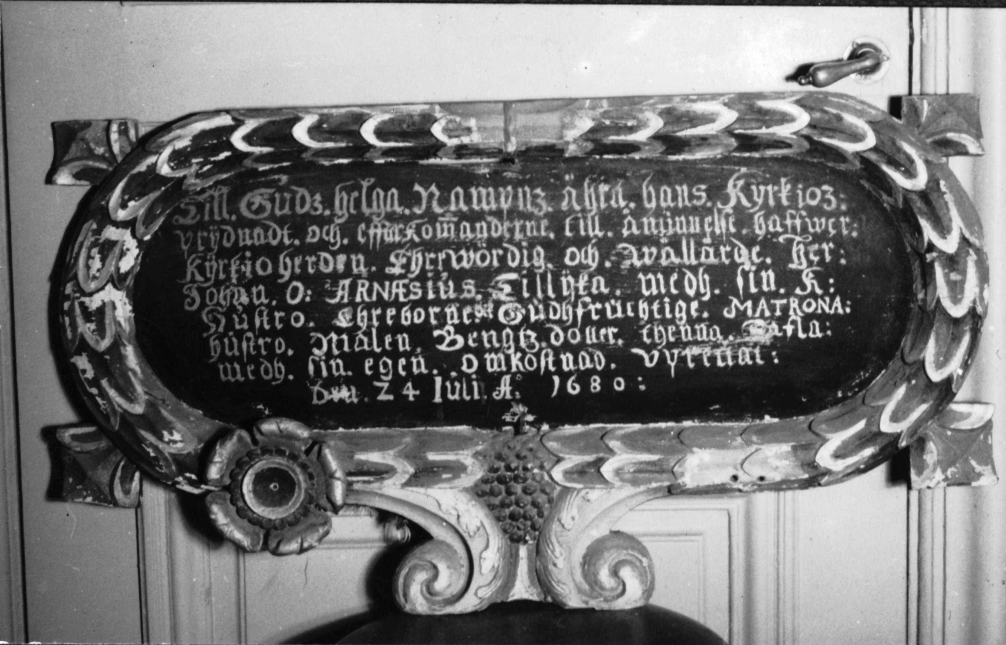 Sven Dalén, Hälsingtuna kyrka