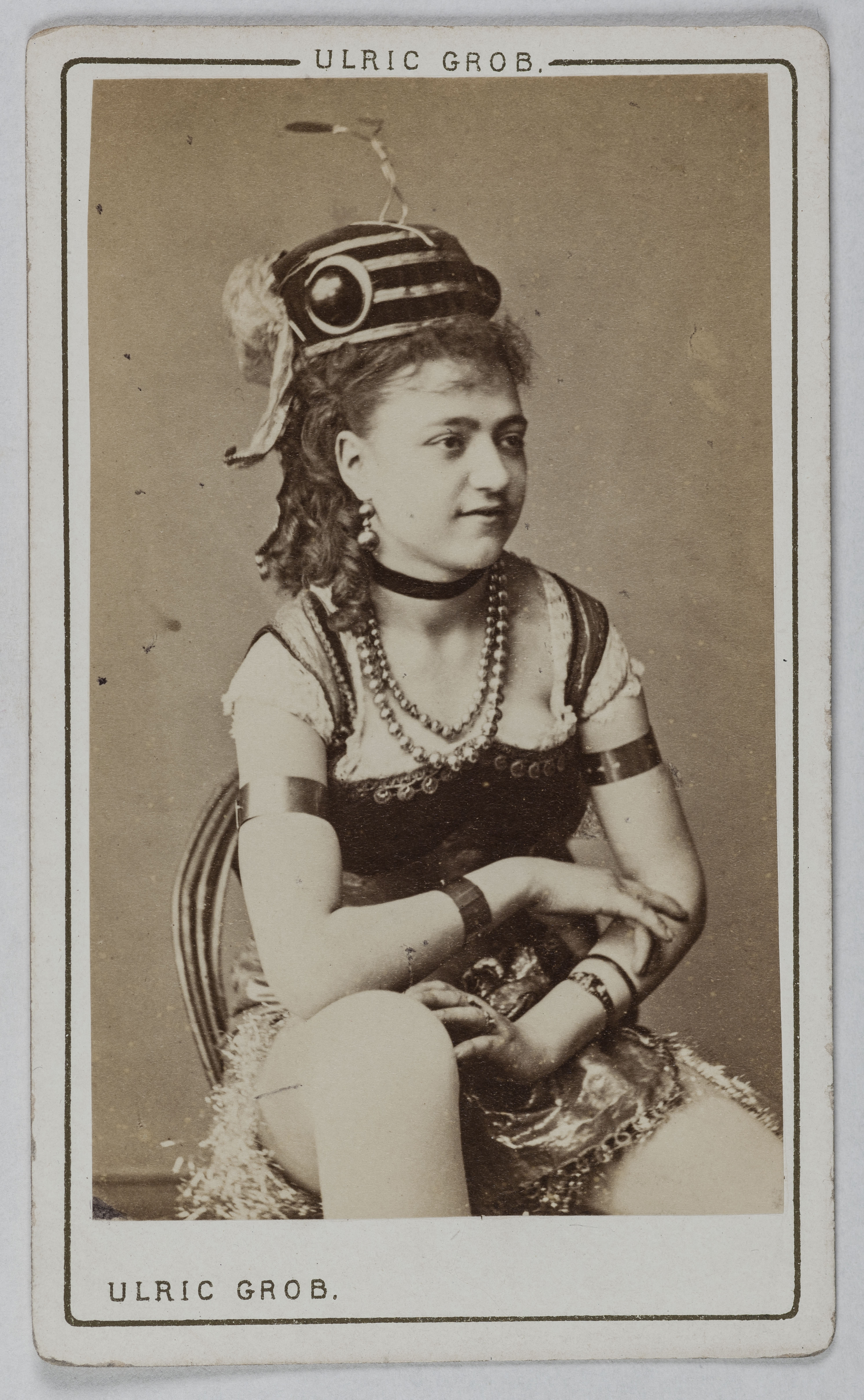 Ulric Grob, Portrait de Fouchard (actrice au théâtre de la Gaîté)