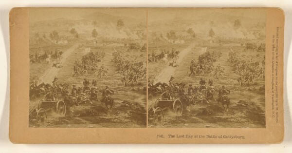 Benjamin West Kilburn, The Last Day at the Battle of Gettysburg.
