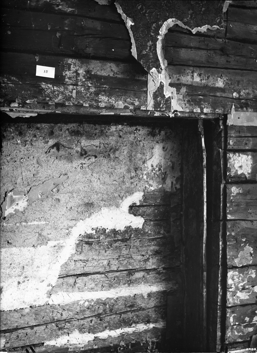 Paul Sandberg, Rivning av bostadshus, Klostergatan - Östra Ågatan 15, Uppsala oktober 1935