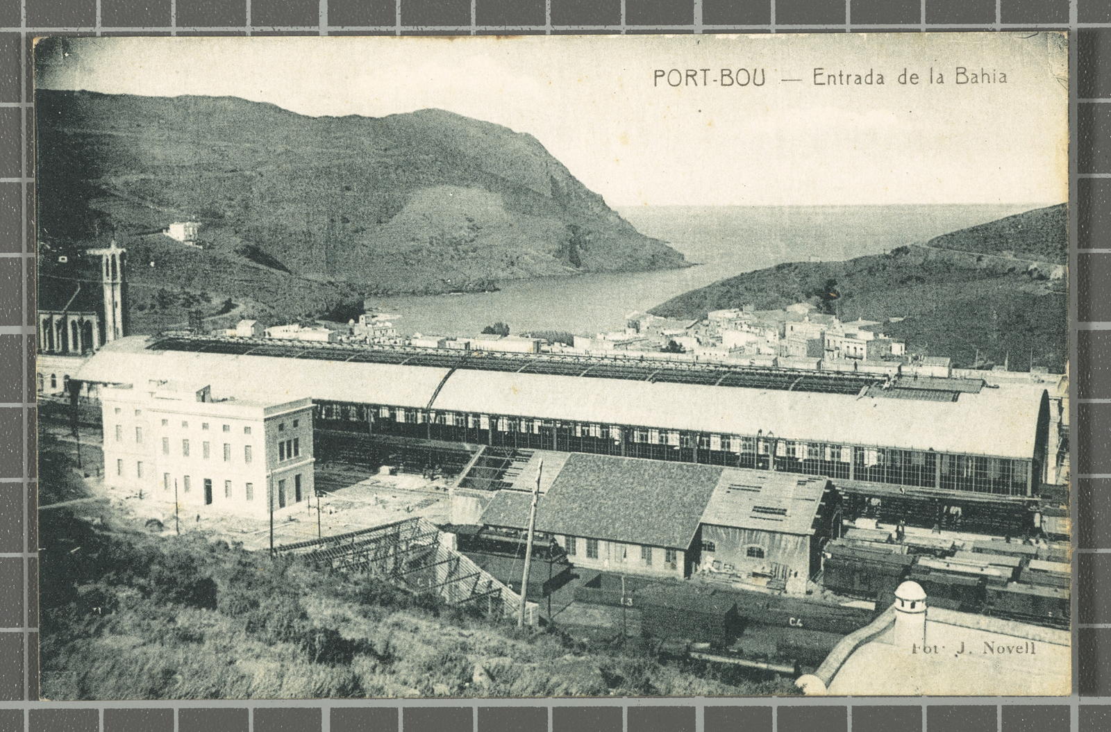 Desconegut, Port-Bou - Entrada de la Bahia