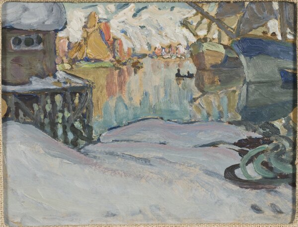 Anna Boberg, Från Svolvaers hamn. Studie från Lofoten