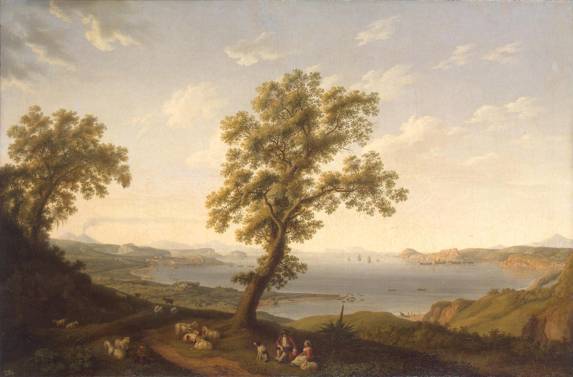 Jacob Philipp Hackert, View of the Bay of Baja