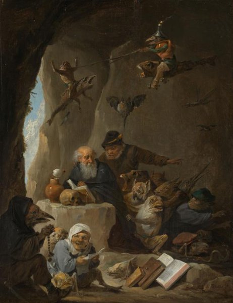 David Teniers (II), The Temptation of St Anthony