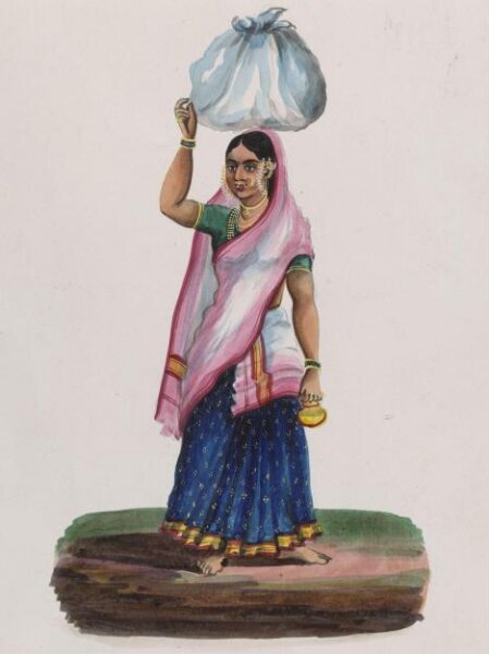 Unknown, A washerman's wife