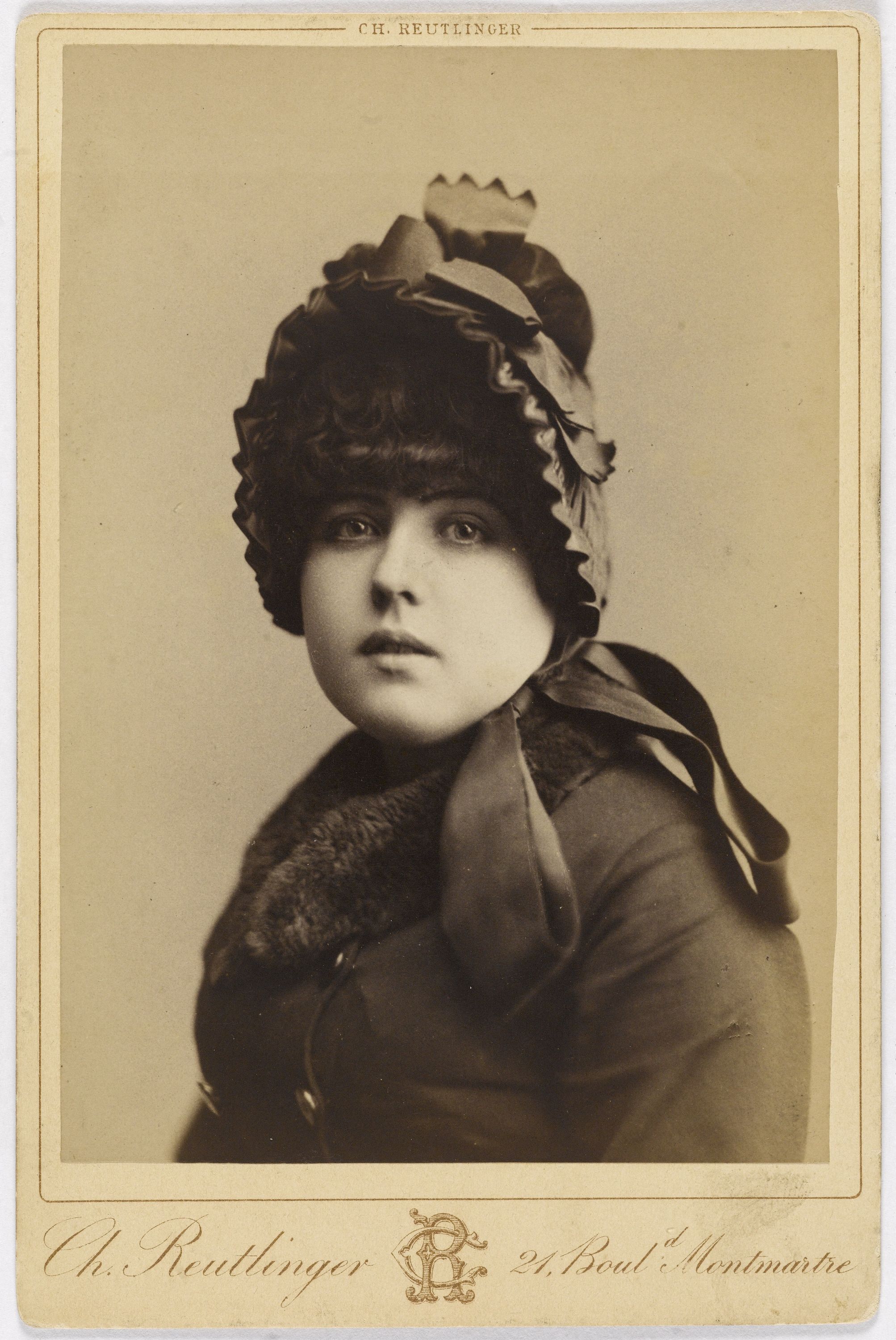 Charles Reutlinger, Portrait d'Andrée, actrice