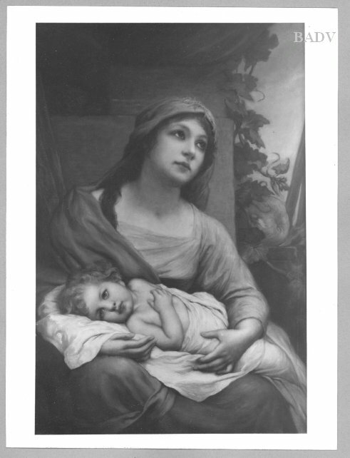 Gabriel von Max, Mother with child