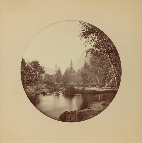 Carleton Watkins, Glacier Point, 3700 ft, Yosemite