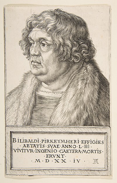Albrecht Dürer, Willibald Pirckheimer