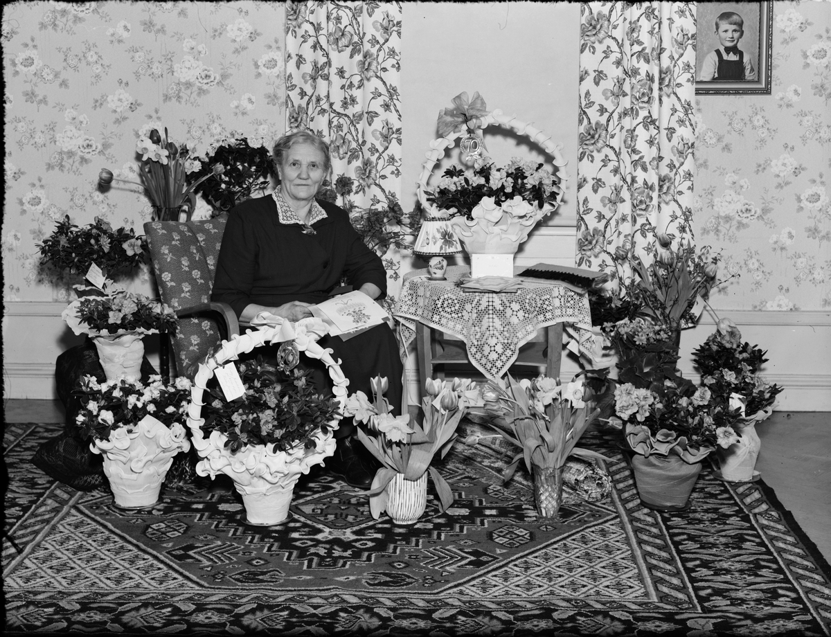 Skötsner-Edhlund, Gerda Jansson 70 år, Ledsundet, Uppland