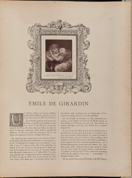 Unknown, La Jeune Fille à la Colombe, par Greuze