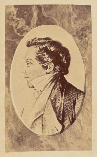Unknown, [Illustrated portrait of Joseph Smith in profile]